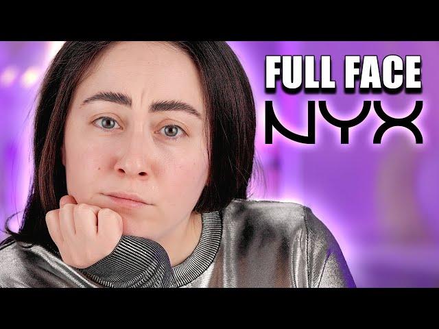 Full Face Makeup Using Only NYX Cosmetics Drogerie Makeup