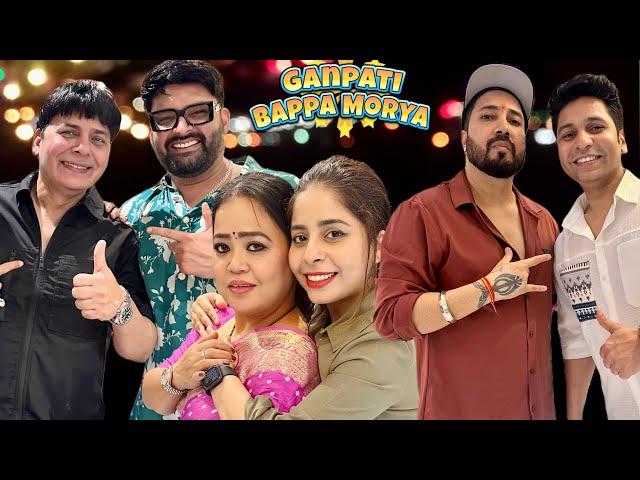 GANPATI FESTIVAL 2024 | KAPIL SHARMA PAJI | MIKA SINGH PAJI | BHARTI SINGH | SUDESH LEHRI FAMILY