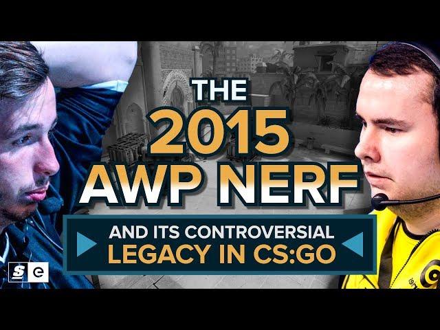 The 2015 AWP nerf and its controversial legacy in CS:GO