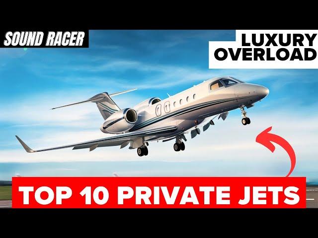 Most LUXURIOUS Private Jets of 2025 | Top 10 Private Jets