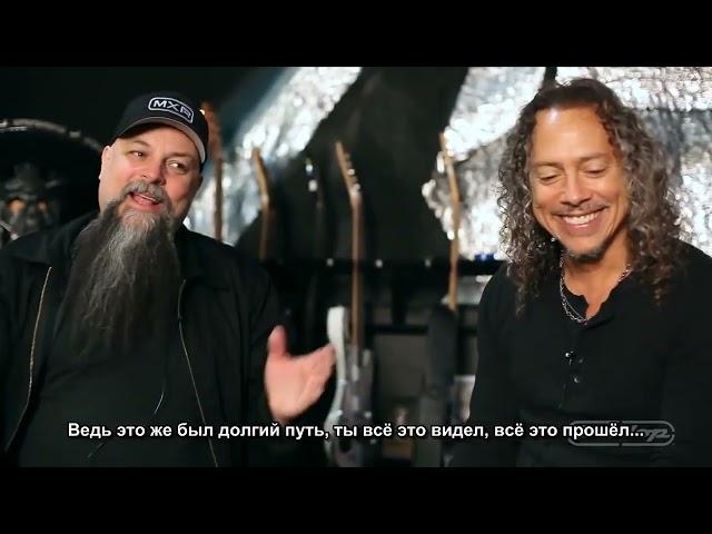 Kirk Hammett at Dunlop tv