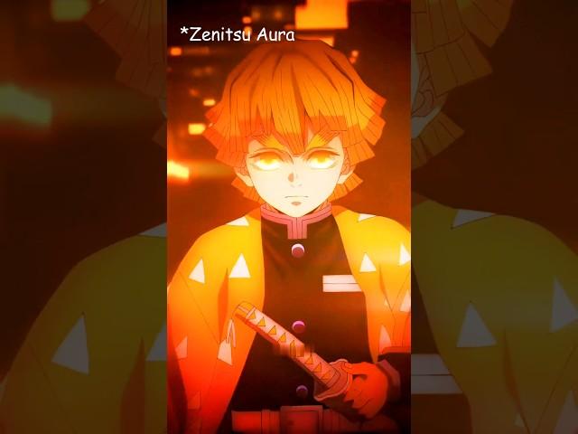 Zenitsu Aura ️ #animeedit #zenitsu #demonslayer