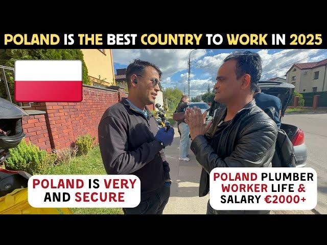 Poland's is the best Country to Work in 2025 ! Welder Jobs Salary €2000 ! Tabrez Malik