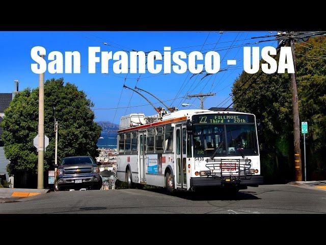 SAN FRANCISCO TROLLEYBUS - Škoda 14TrSF (2016)