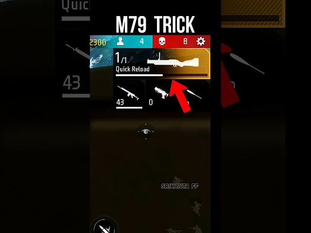 M79 Gun Trick  Free Fire BR Rank Tricks | Grenade Launcher #srikantaff