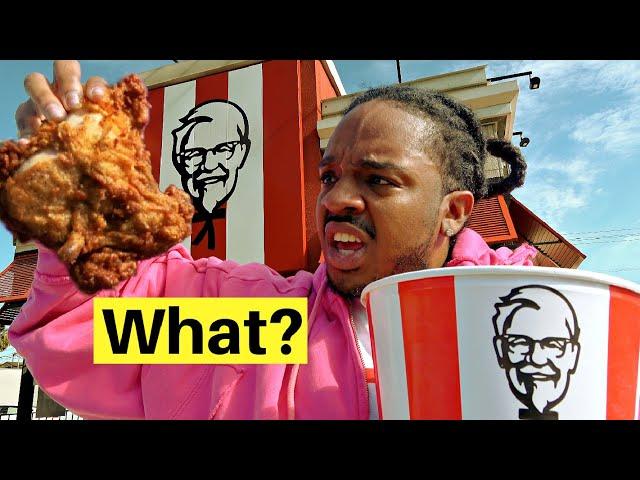 BLACK GUY TRIES BRAZIL KFC