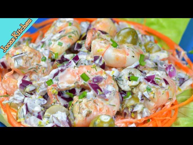 Grilled Shrimp Salad Recipe - Easy, Cute, and Tasty