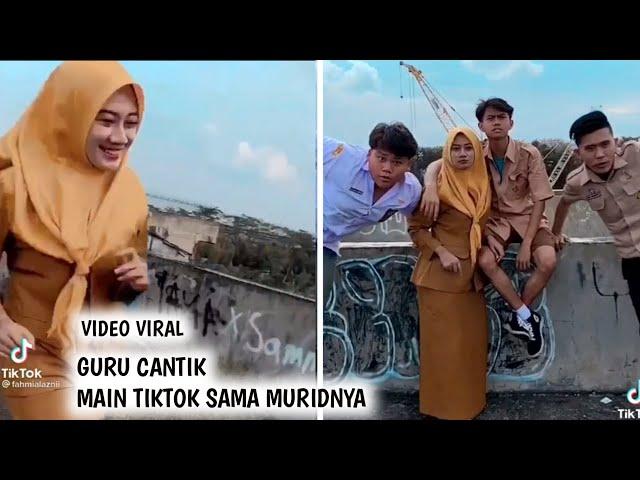 GURU CANTIK INI VIRAL SETELAH BERMAIN TIKTOK DENGAN MURIDNYA NETIZEN MALAH MALAH SALAH FOKUS #shorts