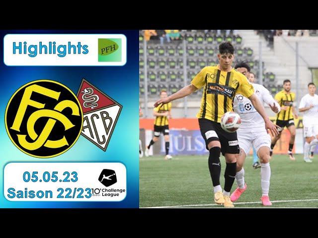 Highlights: FC Schaffhausen vs AC Bellinzona (05.05.2023)