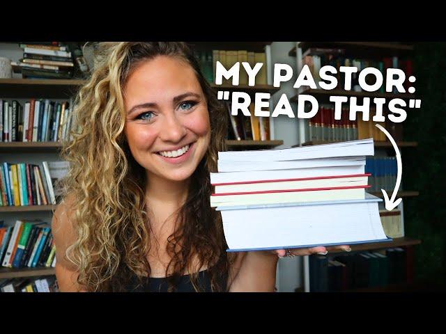 Reading Books Recommended by Pastors & Professors!