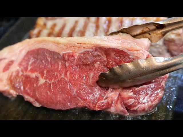 New York City Food - SIZZLING BEEF STEAK Park Asia Brooklyn NYC