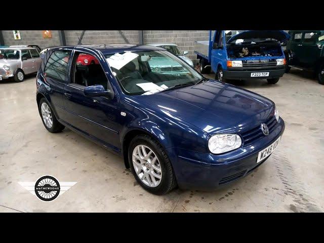 200 VOLKSWAGEN GOLF GTI (115 BHP) | MATHEWSONS CLASSIC CARS | AUCTION: 5, 6 & 7 FEBRUARY 2025