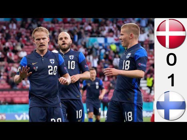 Denmark vs Finland (0-1) | All Gоals & Extеndеd Hіghlіghts HD | Group B UEFA Euro 2020