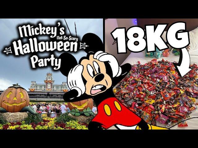 Too much Candy ?? Mickey’s Not so scary Halloween Party 2024