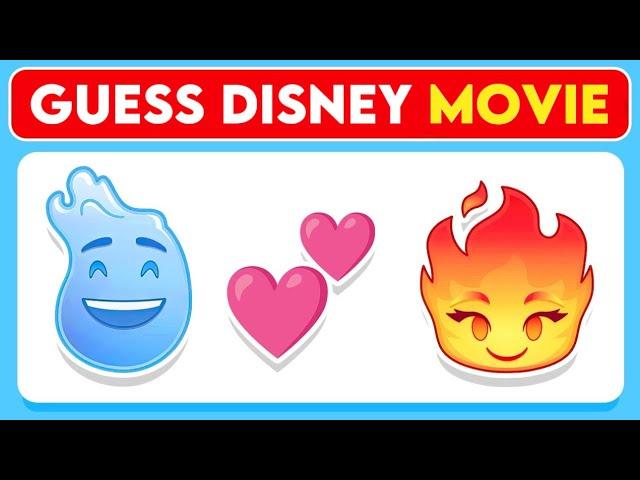 Can You Guess The Disney Movie By Emoji?  | Inside Out 2 Quiz