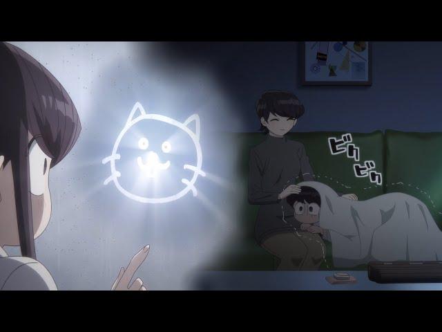 Komi san got scared by the thunder that she couldn't move | Komi can't communicate ss2 Ep 2