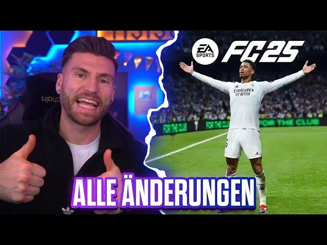 ALLE ÄNDERUNGEN in EA FC 25  FC25 REAKTION auf JuliusFGU  Tisi Schubech Stream Highlights