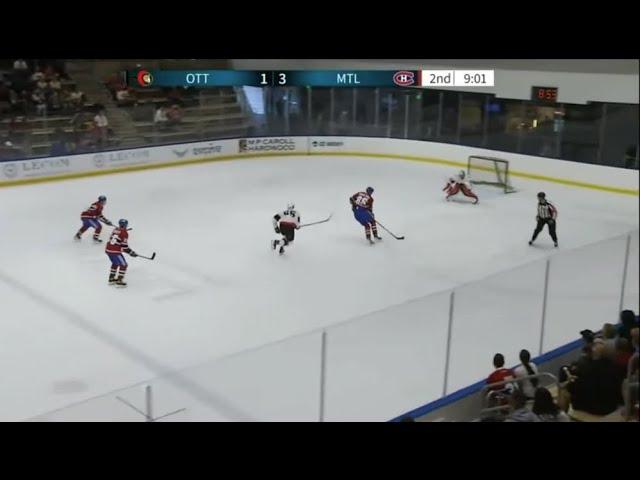 Chippy Game Between Hab/Sens Prospects (Xhekaj is a beast) 9-18-22