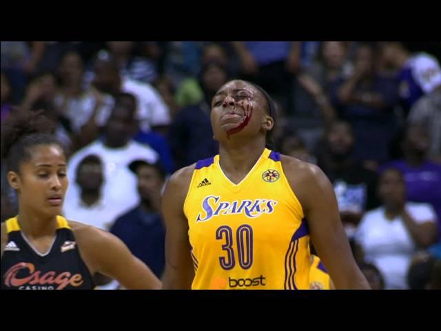 Candace Parker Recounts the Parker-Ogwumike Head Bump