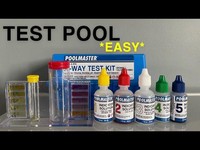 How To Test Pool Chlorine Levels And How To Test Pool PH Levels (Maintain Pool Water)