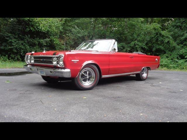 1967 Plymouth Belvedere GTX 440 4 Speed Convertible in Red & Ride on My Car Story with Lou Costabile