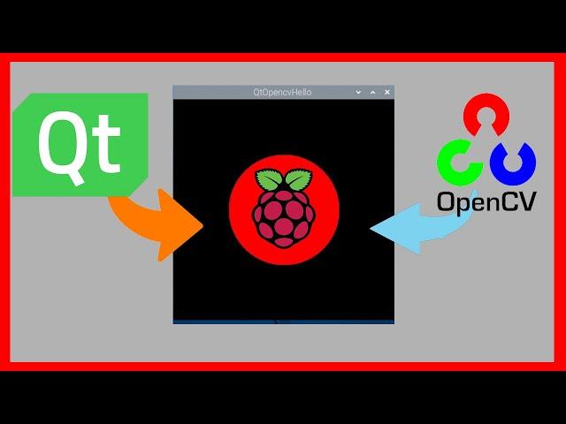 #opencv for #raspberrypi  with Qt #docker isolation - compile opencv 4.9.0 from source