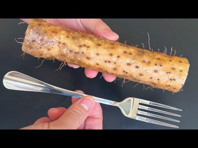 Super Quick Yam Peeling! - Life Hack，  Yam Peeling Tips   Yam Peeling Coup   ！。