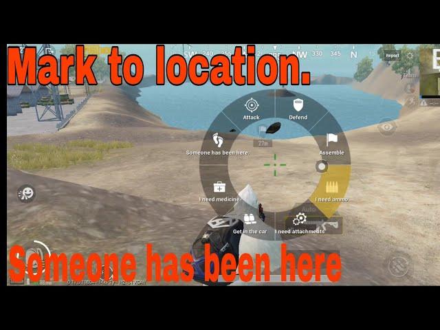 How to activate Mark to location? | pubg mobile universal mark| *enable universal mark