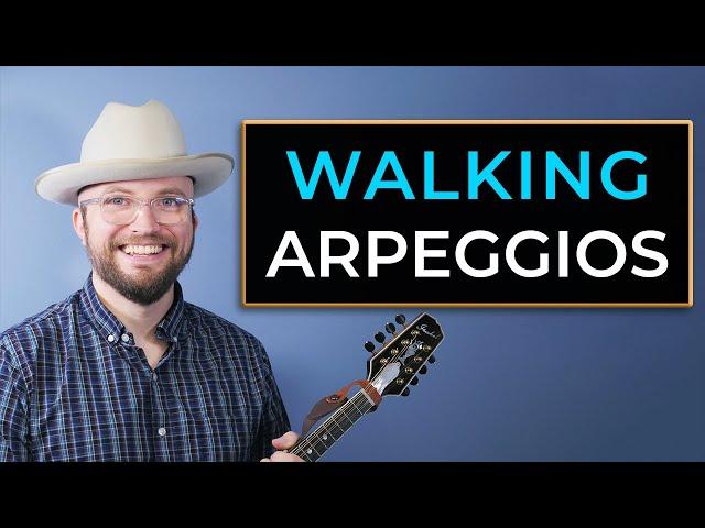 Improvisation Exercise for Bluegrass Mandolin - Walking Arpeggios