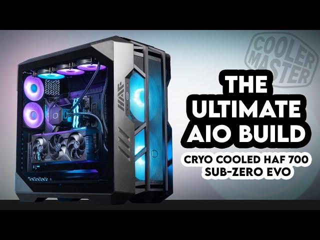 Cryo Cooled CPU?! | Cooler Master HAF 700 Sub-Zero Evo Gaming PC Build, Intel i9 13900K TUF RTX 4080