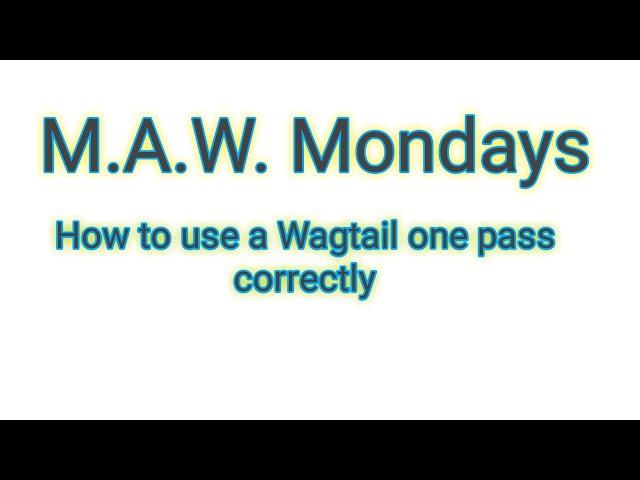 M.A.W. How to use a Wagtail One Pass The correct way for fast window cleaning & a look @ Wagatour 2