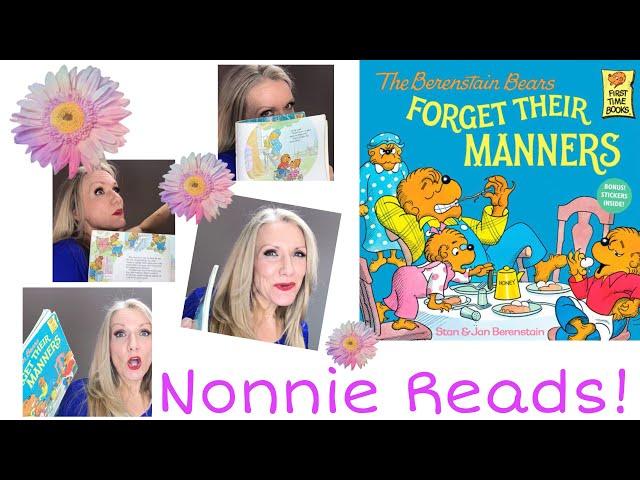 Nonnie Reads The Berenstain Bears Forget Their Manners Stephanie Hall Music