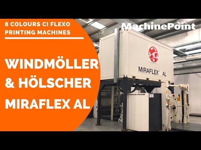 W&H Miraflex AL 8 Colours CI Flexo Printing Machines | WINDMÖLLER & HÖLSCHER Machines