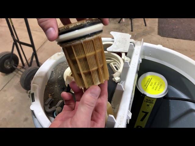 Kenmore Water Softener Tear down Troubleshooting