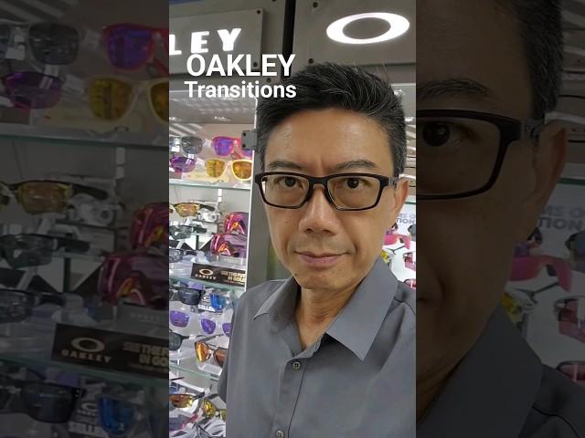 OAKLEY PRESCRIPTION Metalink with Oakley transitions lenses