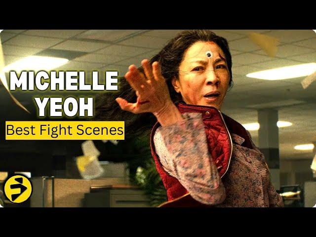 MICHELLE YEOH | BEST FIGHT SCENES | Everything Everywhere All At Once, Crouching Tiger Hidden Dragon