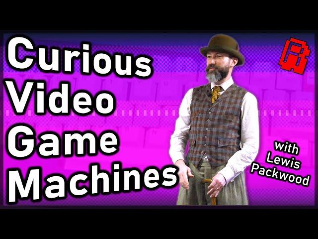 Curious Video Game Machines with Lewis Packwood | Legends in The Cave