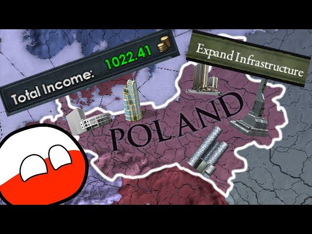 How I made Poland a SUPER TALL nation while being in CONSTANT WAR