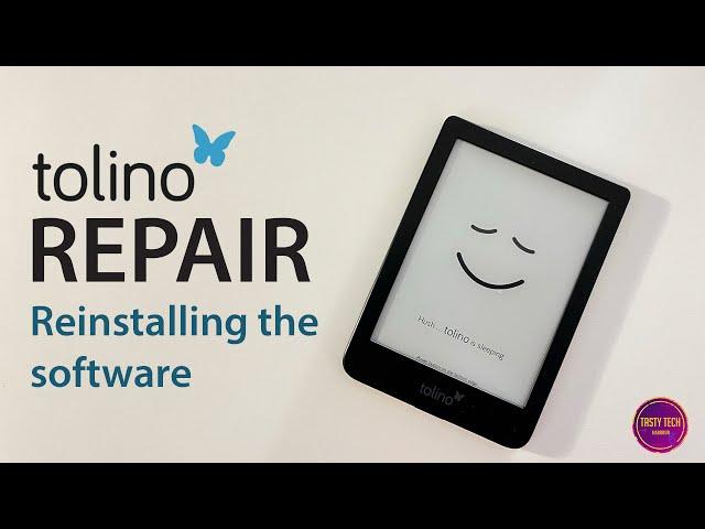 Tolino eReader Repair - Rewriting Internal Memory - Reinstalling the complete Software