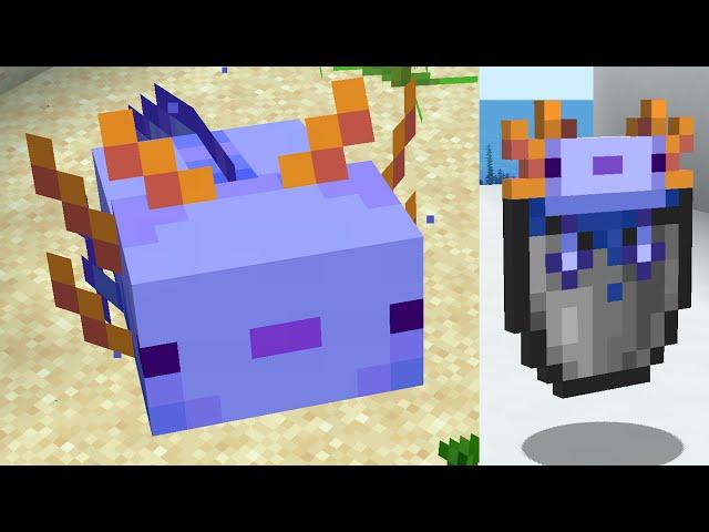 How To Get a Blue Axolotl in Minecraft