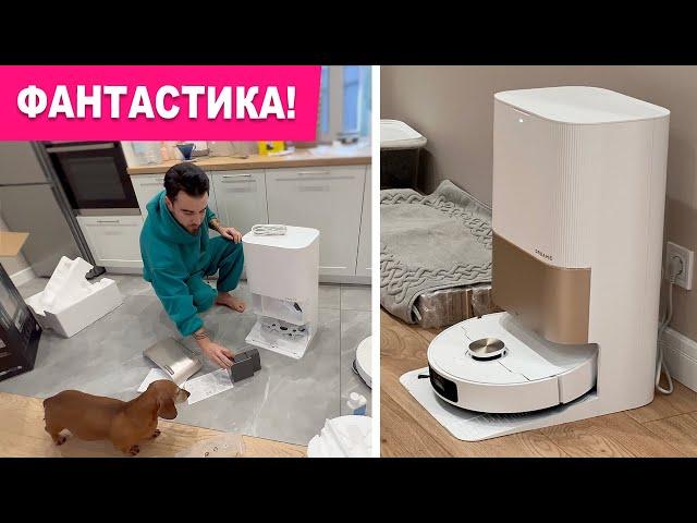 Розпаковка мрії, DREAME X40 ULTRA,  перший запуск та відгук після використання