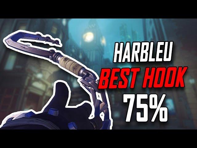 HARBLEU ROADHOG BEST HOOK 75% [ OVERWATCH TOP 500 RANK 46 SEASON 4  ]