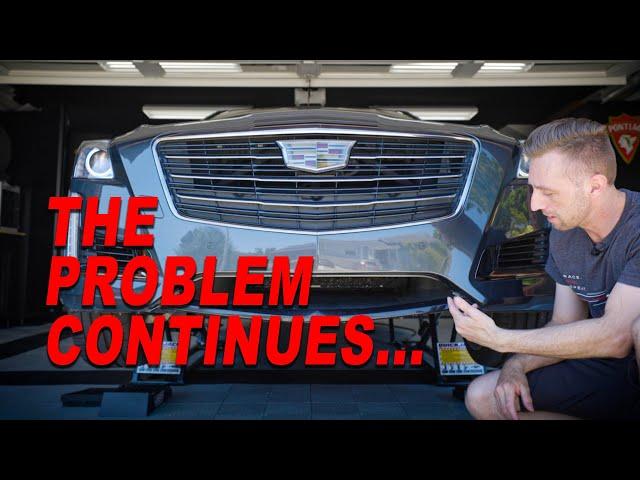 Failing Lower Air Dam - Cadillac CTS | Trying Again!