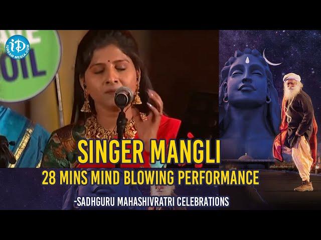 Singer Mangli 28 Mins Mind Blowing Performance @ Maha Shivaratri 2021 || iDream Telugu Movies