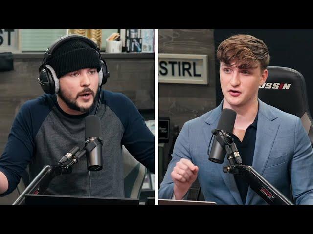 Lone liberal DESTROYS Tim Pool & friends in brutal 5v1 debate