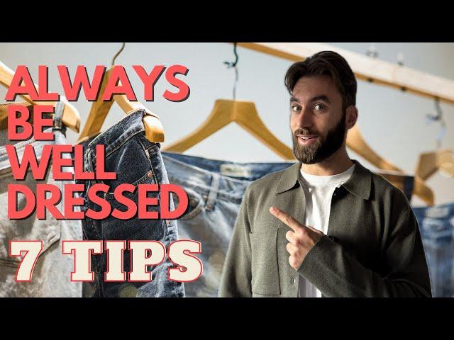 How To Always Look Good In Your Clothes