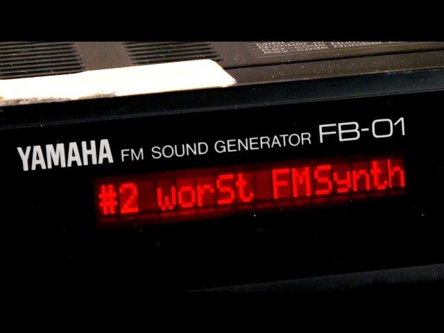 Bad Gear - Yamaha FB-01 - Second Worst FM Synth???
