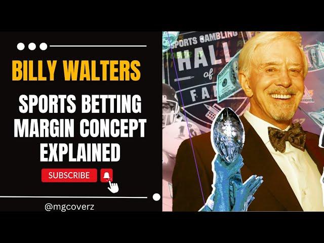 Billy Walters margin concept explained for sports betting Part 1 #sportsbetting #nba #mgcovers