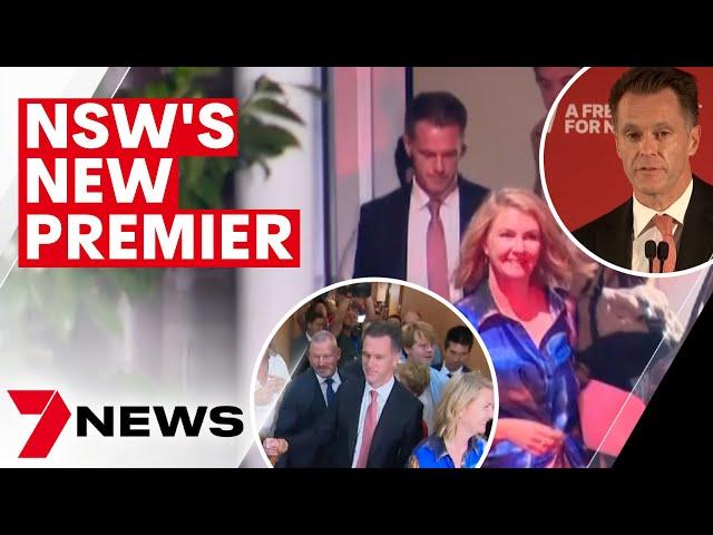 NSW premier-elect Chris Minns meets with senior Labor figures after election | 7NEWS