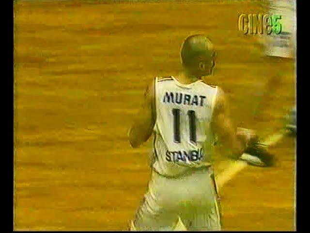 Unutulmaz Maç Sonları || Murat Evliyaoğlu : Efes Pilsen - Benetton (1998 Euroleague Çeyrek Final)